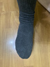 棉竹屋襪子男款純棉男士秋冬中筒襪抗菌防臭棉襪運動(dòng)吸汗7A抗菌商務(wù)襪 黑+黑+黑+黑+黑 5雙 均碼 39-44【標準碼】 曬單實(shí)拍圖