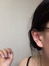 CEENIU耳釘養耳洞睡覺(jué)洗澡免摘防過(guò)敏S999足銀耳棒簡(jiǎn)約高級感耳骨釘耳飾 養耳洞耳棒10mm【一對裝】 曬單實(shí)拍圖