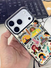 米弗希 適用蘋(píng)果17promax手機殼新款iphone17pro抽象女孩air高級16防摔15男女14/13網(wǎng)紅12卡通彩銀保護套 【電鍍黑-抽象女孩】彩銀IMD-磨砂抗指紋 iphone 17 Pr 曬單實(shí)拍圖