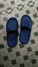 回力拖鞋男士秋冬新款浴室防滑耐磨家居家用大碼涼拖鞋男士戶(hù)外穿 藏青 42-43 曬單實(shí)拍圖