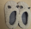 潔麗雅踩屎感棉拖鞋男士秋冬季室內(nèi)情侶居家加絨保暖防滑厚底毛毛拖女款 灰色 44-45 【適合43-44碼】 曬單實拍圖
