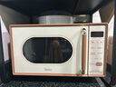 美的（Midea）小滋味微波爐烤箱一體機小型家用微波爐光波加熱一級能效平板變頻復古美拉德風(fēng)C1G2 曬單實(shí)拍圖