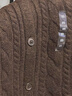 優(yōu)衣庫童裝女童souffle yarn舒芙蕾開(kāi)衫長(cháng)袖毛衣外套新款478173 38 深褐色 160 曬單實(shí)拍圖