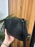 ESUNARTY真皮斜挎包包女2025新款秋季時(shí)尚手機包中年媽媽包鱷魚(yú)紋單肩小包 黑色【優(yōu)質(zhì)頭層牛皮】 曬單實(shí)拍圖