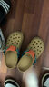 卡luo馳CROCS特林洞洞鞋情侶防滑男鞋厚底女沙灘戶(hù)外涼拖鞋206340 卡其色 41 (260mm) M8W10 曬單實(shí)拍圖
