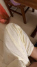 古今（GUJIN）純棉100全棉泡泡紗長(cháng)袖睡衣女春秋新款家居服睡褲甜美大碼兩件套L 曬單實(shí)拍圖