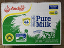 安佳（Anchor）4.4g原生高鈣高蛋白全脂純牛奶250mL*24盒新西蘭原裝進(jìn)口草飼 曬單實(shí)拍圖