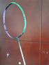 李寧（LI-NING）羽毛球拍戰戟9000龍吟紫全碳素全面控制型高端比賽單拍空拍4U 曬單實(shí)拍圖
