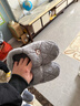俞兆林棉拖鞋男女居家用室內簡(jiǎn)約保暖毛絨包跟防滑棉鞋 YI004 曬單實(shí)拍圖