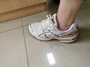 亞瑟士ASICS男鞋女鞋透氣休閑鞋透氣慢跑鞋復古老爹鞋運動(dòng)鞋 GEL-1090 冰川灰/灰褐色 39 曬單實(shí)拍圖