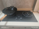 名氣（MQ）【小黑翼Pro全尺寸】燃氣灶天然氣5.2kW底盤(pán)可調68%熱效家用嵌入式煤氣灶雙灶猛火灶具JZT-A6675B 曬單實(shí)拍圖
