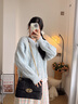 皮爾卡丹手抓紋頭層牛皮流浪包單肩斜挎包包女款2025年女包生日禮物 曬單實(shí)拍圖