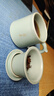 琦軒源汝窯泡茶杯簡(jiǎn)約喝水杯辦公室帶蓋過(guò)濾裝茶水分離生日禮物定制LOGO 汝窯云遲杯禮盒簡(jiǎn)裝（陶瓷柄） 曬單實(shí)拍圖