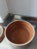 恩壽溯蒸飯碗陶瓷飯缽蒸菜碗土陶蒸籠飯碗缽仔碗飯碗蒸蛋碗農家扣肉碗 【帶蓋】8英寸蒸飯盆(成人2份量) 曬單實(shí)拍圖