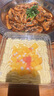 【動(dòng)物奶油】芒果血糯米盒子蛋糕 380g 曬單實(shí)拍圖