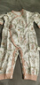 歐孕（OUYUN）嬰兒衣服新生兒連體衣春秋冬季蝴蝶衣滿月爬服 倉鼠+花墻 73cm 曬單實(shí)拍圖