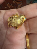 中銀億金唐馬黃金項(xiàng)鏈女古法足金琺瑯吊墜生日中秋節(jié)禮物送女友老婆媽媽 古法唐馬吊墜【金重約8.2g】 曬單實(shí)拍圖