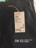 無(wú)印良品（MUJI） 男式 棉水洗牛津 紐扣領(lǐng)短袖襯衫 純棉全棉襯衣外套 ACC01C2S 藏青色 XS  (160/80A) 曬單實(shí)拍圖
