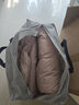 維克多（VCD）羽絨被90白鴨絨被防絨加厚保暖冬被子被芯1200g充200x230cm卡其 曬單實(shí)拍圖