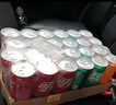 可口可樂（Coca-Cola）可樂*12+雪碧*8+芬達(dá)*4 有糖汽水 碳酸飲料  330ml*24罐 曬單實(shí)拍圖
