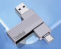 ThinkPad聯(lián)想Thinkbook 128GB Type-C USB3.1 U盤(pán) 讀速150MB/s 手機電腦 雙接口 u盤(pán)辦公商務(wù)優(yōu)盤(pán)BU100 曬單實(shí)拍圖