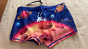 美津濃（MIZUNO）兒童泳褲男寶寶星球平角泳褲速干訓練運動(dòng)溫泉游泳衣B1402星球150 曬單實(shí)拍圖