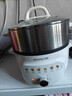 九陽(yáng)（Joyoung）電蒸鍋電煮鍋電火鍋家用多功能電鍋早餐蒸玉米包子鍋電熱鍋13L三層大容量不銹鋼加大蒸籠蒸鍋GZ162 曬單實(shí)拍圖