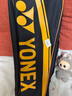 尤尼克斯（YONEX）羽毛球拍全碳素弓箭ARC5i新紅藍對拍套裝 附手膠拍包尼龍球 曬單實(shí)拍圖