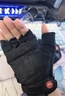 PGYTECH攝影手套騎行半指手套戶(hù)外防護手套露指防滑耐磨釣魚(yú)手套透氣吸汗春秋季 戰術(shù)版M碼 曬單實(shí)拍圖