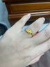 周生生黃金戒指 無(wú)盡的愛足金絲帶活口戒生日禮物21071R 計(jì)價(jià) 3.25克 曬單實(shí)拍圖