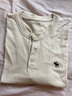 Abercrombie & Fitch經(jīng)典小麋鹿圖案男裝25夏季美式重磅寬松亨利領(lǐng)短袖T恤124-5188 深灰色 S (175/92A) 曬單實(shí)拍圖