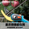 綠林（GREENER）園藝剪刀剪樹(shù)枝專(zhuān)用剪刀花藝剪家用園林果樹(shù)修枝剪 【雙色柄】 曬單實(shí)拍圖