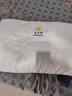 雅鹿乳膠枕頭枕芯一對裝成人深度8H睡眠頸椎枕單人護頸整頭酒店枕頭芯 云端艙-藍邊【升級款】 48*74cm【一對裝】 曬單實(shí)拍圖