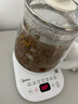 美的（Midea）養生壺 1.5L全自動(dòng)煮茶壺 24h預約燒水壺 12小時(shí)智能恒溫 11檔控溫電熱水壺 花茶壺煮茶器YS15P202 曬單實(shí)拍圖