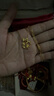 中銀億金蝴蝶結(jié)黃金項(xiàng)鏈女愛心玫瑰足金吊墜套鏈生日情人節(jié)禮物送女友老婆 蝴蝶結(jié)愛心玫瑰套鏈 金重約7.5g 曬單實(shí)拍圖