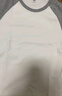 優(yōu)衣庫女裝插肩袖圓領(lǐng)短T恤短袖迷你T修身打底476602 03 灰色 L /160/88A 曬單實(shí)拍圖
