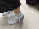李寧（LI-NING）羽毛球鞋兒童款貼地飛行3JR訓練鞋標準白  AYTV002-1 標準白 35.5 曬單實(shí)拍圖