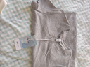 森馬（Semir）涼感T|森馬短袖T恤女短款刺繡修身休閑2025新款基礎(chǔ)圓領(lǐng)正肩夏裝 中花灰00510 S 曬單實(shí)拍圖