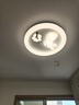 雷士（NVC）LED照明吸頂燈兒童燈臥室高顯照明氛圍裝飾童趣小兔賞花包安裝 曬單實(shí)拍圖