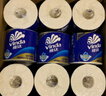 維達（Vinda）卷紙 藍色經(jīng)典有芯卷紙4層180克*30卷 加厚 紙巾 整箱 曬單實(shí)拍圖