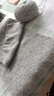 皓梵潔毛線(xiàn)羊絨毛線(xiàn)團羊毛線(xiàn)手工編織圍巾毛衣精品山羊絨灰色細線(xiàn)材料包 仿羊絨毛線(xiàn)團+伴侶線(xiàn)【淺灰色】 曬單實(shí)拍圖