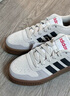 adidas「小鋸齒」D-PAD CLASSIC休閑美高風(fēng)復(fù)古籃球板鞋阿迪達(dá)斯   淺灰/黑色/淺猩紅   42 曬單實(shí)拍圖