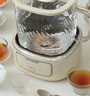 九陽(yáng)（Joyoung）凈萃養生壺迷你家用全玻璃煮茶器 輕音燉煮 1L辦公室0金屬0膠水恒溫燒水壺 WY103 曬單實(shí)拍圖