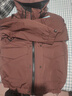 新百倫棉衣外套男秋冬款美式工裝復古男士棉服冬季夾棉沖鋒連帽外套男 暗紅 XL 曬單實(shí)拍圖