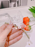 銀千惠施華洛世奇鋯999純銀和田玉手鏈女士輕奢桃花手串生日禮物送女友3 手鏈+999足銀/施華洛世奇鋯+七倉配送/當次日達 情人節女生禮物/高端輕奢玫瑰花禮盒/送女友送老婆 曬單實(shí)拍圖