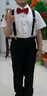 衣諾坊兒童六一演出服男生校服班服禮服背帶褲套裝 短袖長(cháng)褲 140碼 曬單實(shí)拍圖