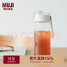 無(wú)印良品（MUJI）共聚酯 便攜水杯高顏值透明水杯運動(dòng)水杯 透明 550ml 曬單實(shí)拍圖