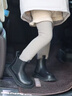 奧康奧康童鞋女童靴子2025秋冬新款加絨棉靴女孩馬丁靴黑色真皮煙筒靴 黑色 29 碼(適合腳長(cháng)17.5cm) 曬單實(shí)拍圖