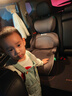 怡戈（Ekobebe）城堡椅兒童安全座椅增高墊3-12歲大童車(chē)載汽車(chē)便攜式簡(jiǎn)易 耀石灰 曬單實(shí)拍圖