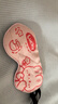 好視力 兒童學(xué)生睡眠專(zhuān)用真絲眼罩 遮光可調節睡覺(jué)桑蠶絲午睡 卡通粉 曬單實(shí)拍圖